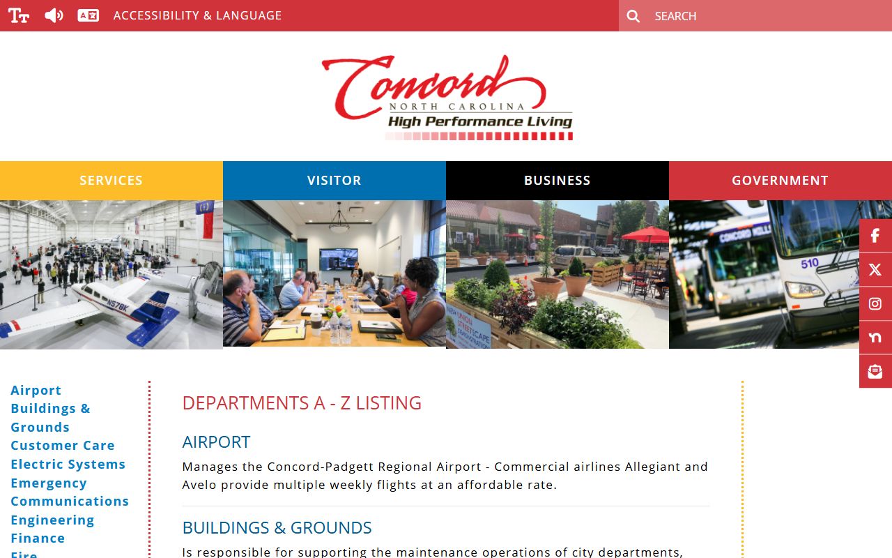 Concord felony records police department page