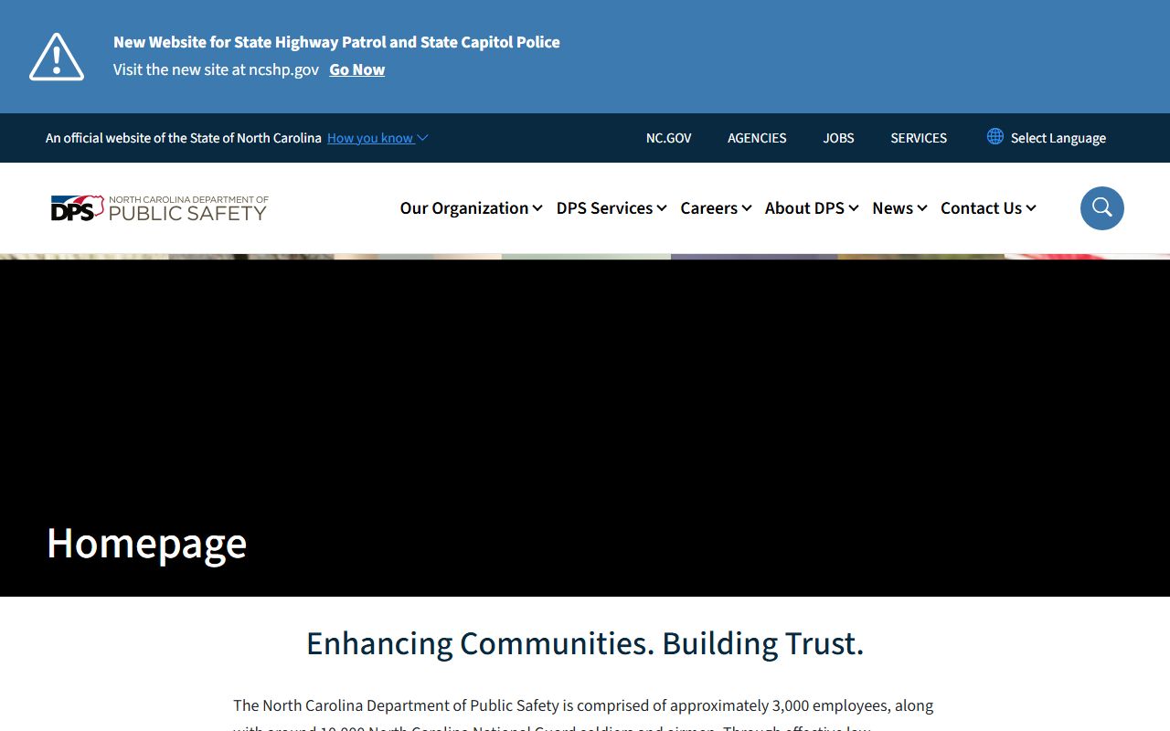 NC Department of Public Safety felony records and law enforcement